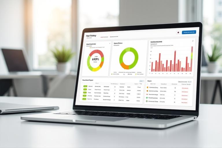 ESG 임팩트 측정 대시보드 화면